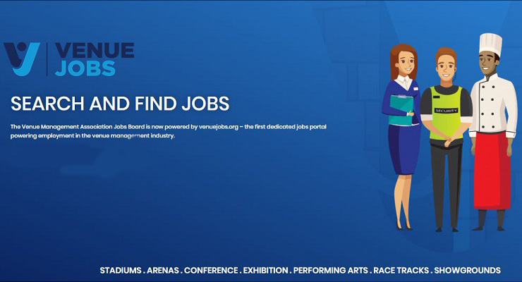 VMA launches first dedicated jobs portal for the venue management industry