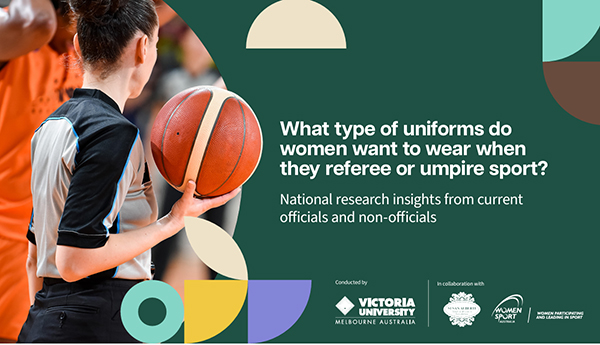 Victoria University research finds female referee uniforms are male-centric