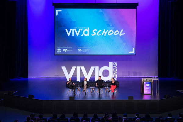 ICC Sydney welcomes students to Inaugural Vivid School