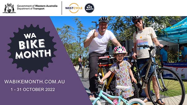 Western Australians encouraged to participate in WA Bike Month celebrations