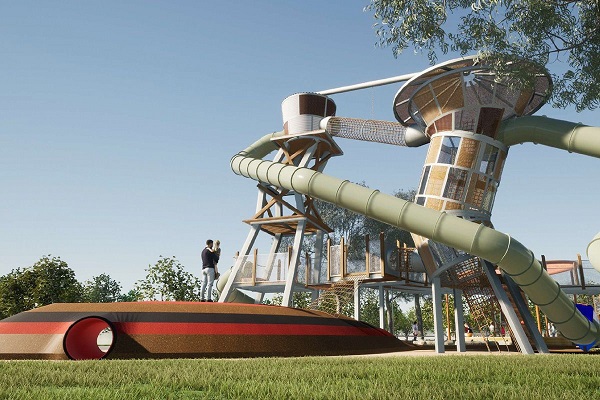 Wagga Wagga Council releases design concepts for latest stage of Riverside playground