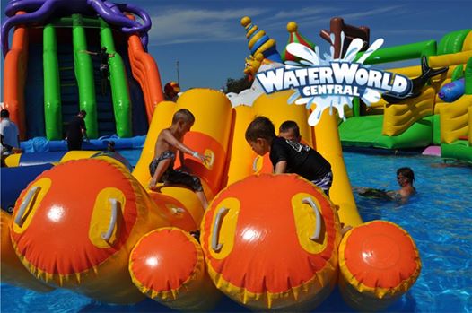 Waterworld inflatable waterpark to operate in Sydney’s Entertainment Quarter through school holidays