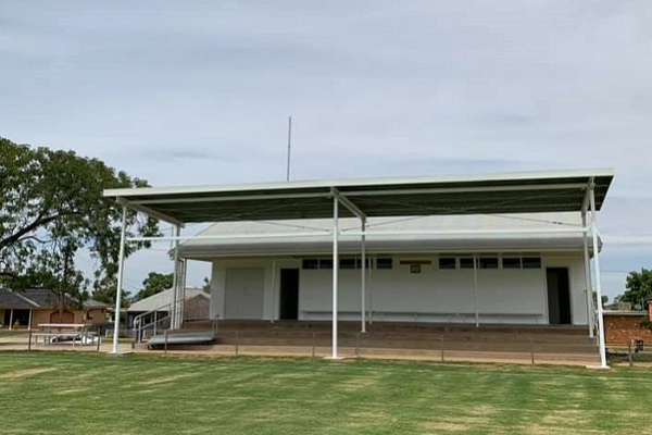 Parkes cricket pavilion restored to former Glory
