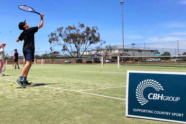 Renewed sponsorship to drive tennis development in regional Western Australia