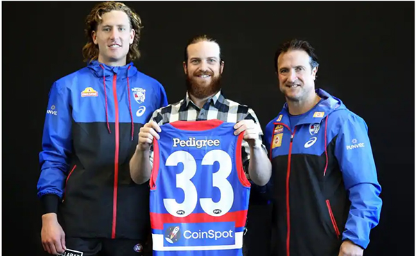 CoinSpot extends partnership with Western Bulldogs in a multi-year deal