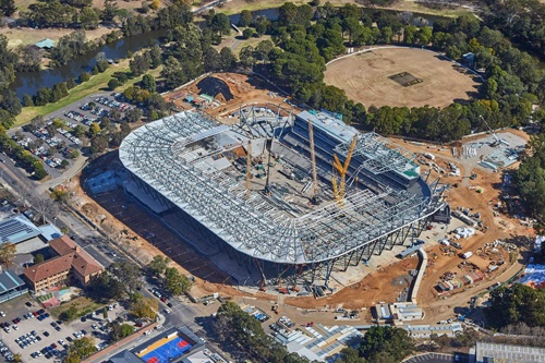 2019 opening on track for new Western Sydney Stadium