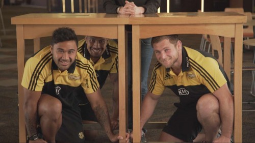 Westpac Stadium teams up with Hurricanes and Phoenix players to release new safety video