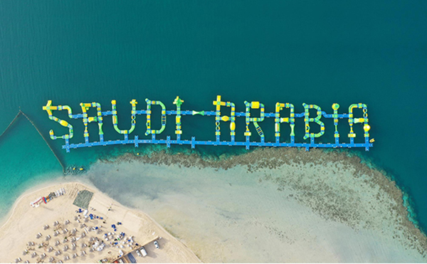 Wibit installs world’s largest inflatable aquatic play park in Saudi Arabia
