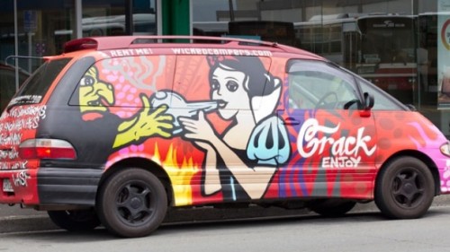 South Island campground bans Wicked Campers