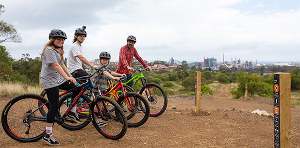 Wollongong Council opens its first Mountain Bike park