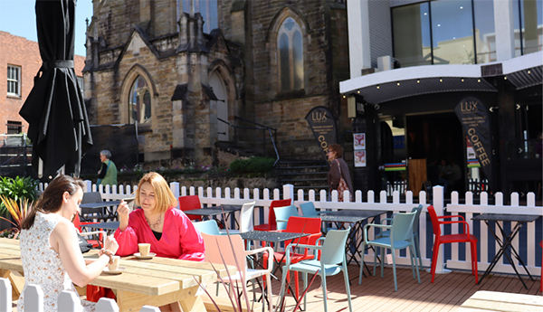 Works commence to expand Wollongong’s outdoor dining opportunities