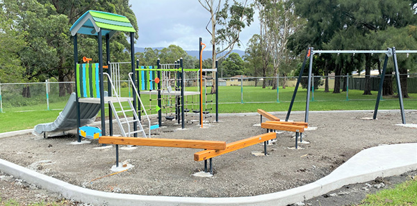Improvements to 13 playgrounds conducted in Wollongong