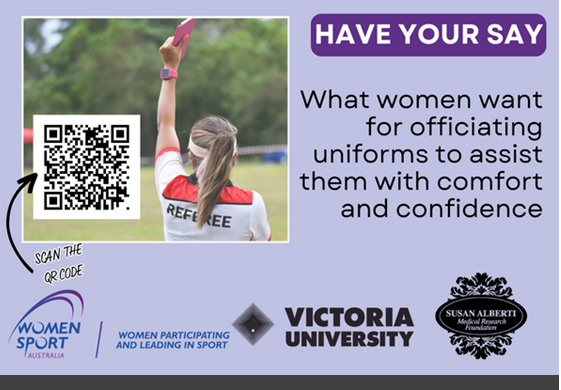 Survey invites feedback on what women and girls want for sport uniforms