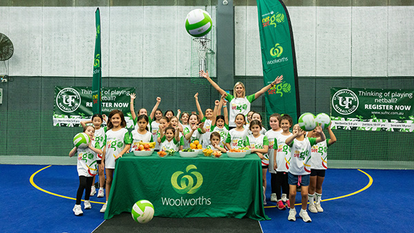 Woolworths continues to support grassroots netball in Australia