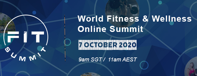 Agenda and speakers confirmed for October’s World Fitness and Wellness Online Summit