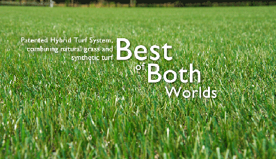 XtraGrass hybrid turf system offers the best of both worlds