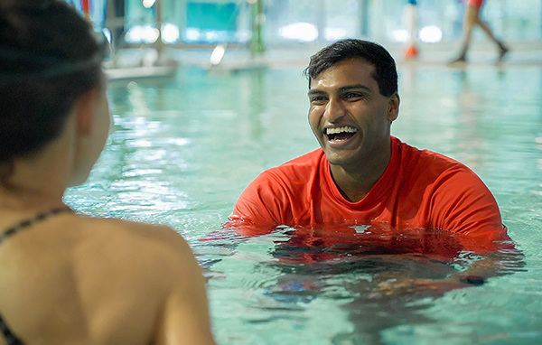 AUSTSWIM recognises Y NSW’s Dev Sappany as nation’s top swim instructor