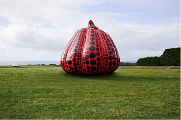 Mornington Peninsula sculpture park secures Yayoi Kusama Pumpkin