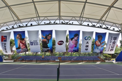 Populous designed Zhuhai tennis venue hosts its first international event