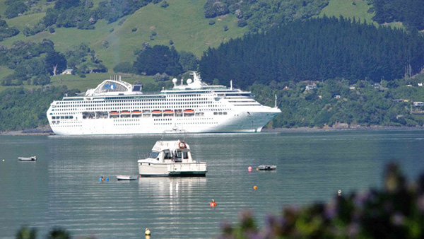 Cruise ship operations to be monitored when they return to Akaroa in November
