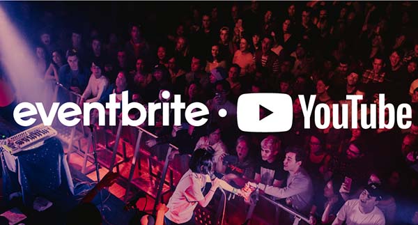 Eventbrite and YouTube partnership officially launches in Australia and New Zealand