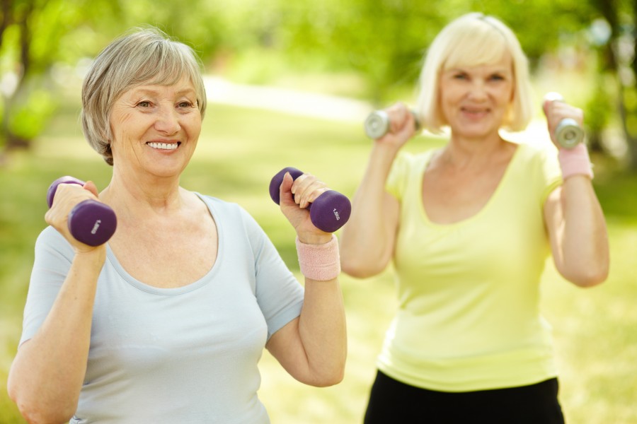 Resistance training benefits both older women and older men