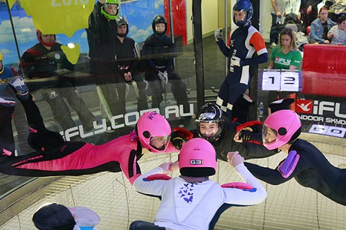 All ability competitors join iFLY Australia Indoor Skydiving Championships