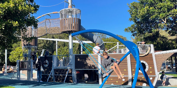 Revamped Pirate Park playground at Palm Beach Parklands showcases new inclusive play area