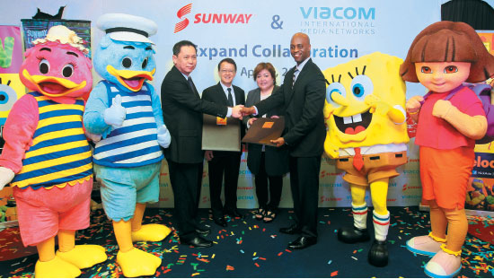Sunway and Viacom agree to develop Nickelodeon-themed attraction in Kuala Lumpur