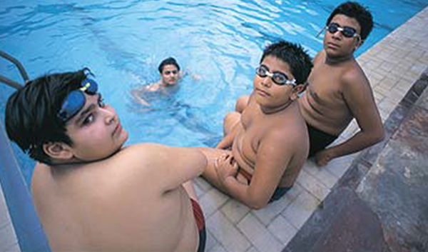Research recommends aquatic activity for overweight children