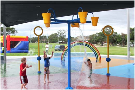 New splashpad opens in western Sydney