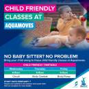 Aquamoves introduces child friendly Fitness Classes to compensate for no creche