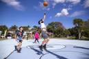 Auckland Council delivers upgrades to basketball courts and playspaces