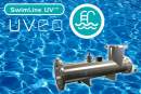 New Hanovia SwimLine technology treats pool water with up to 60% less power consumption