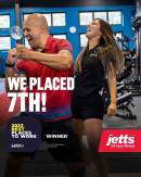 Jetts Fitness named among top ten places to work in Australia