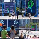 Outdoor virtual arcade installed in Melbourne’s CBD