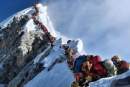 Record-breaking climbing season underway on Mount Everest