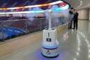 Beijing Winter Olympic Games venue introduces working robots to reduce COVID-19 contact risk